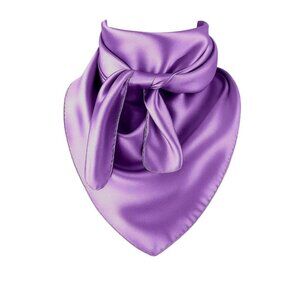 Purple Wild Rag Large Scarf 23x23" Western Accessory Cowgirl or Cowboy